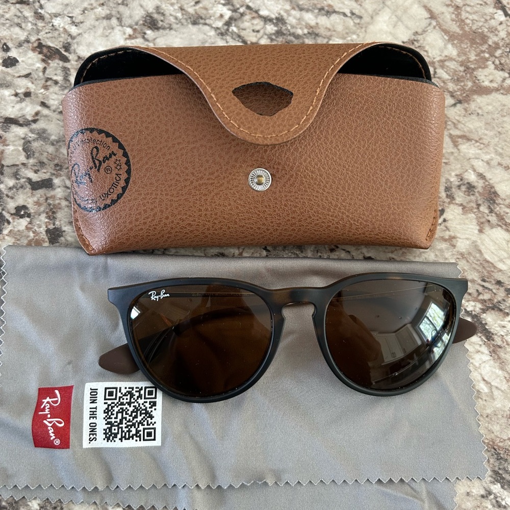 Ray-Ban Brown and Black Sunglasses